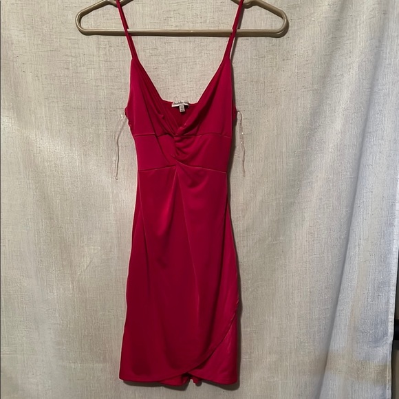 Charlotte Russe Red Slip Mini Dress - Picture 1 of 4